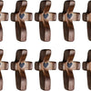 A set of wooden comfort prayer crosses used for anxiety relief.