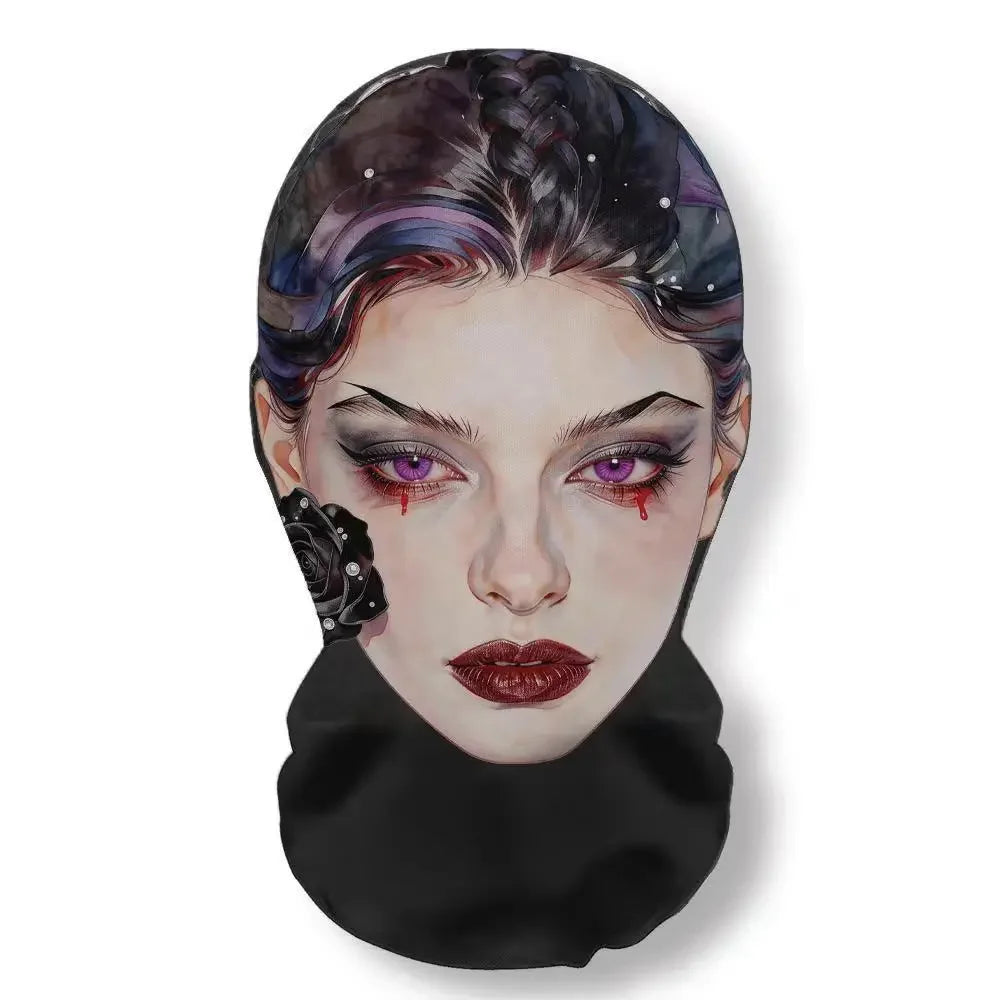 3D Scary Skull Horror Face Mask for Halloween