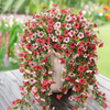 Multicolor Violet Artificial Flower Vine for Home Decor