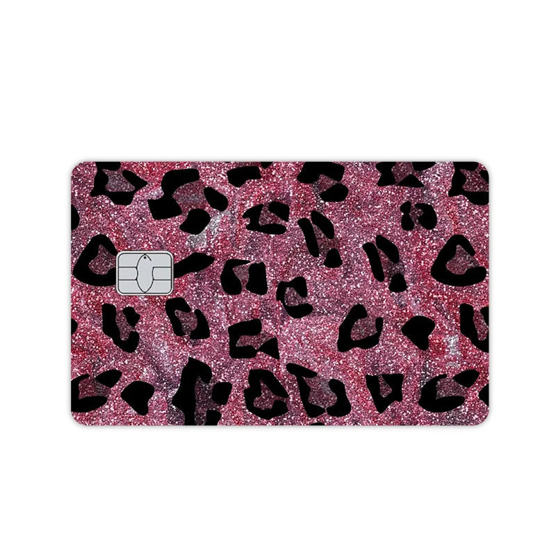 Leopard Print Card Skin for Credit and Debit Cards