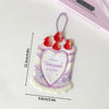 Cute Strawberry Card Holder for Photos and Idol Cards