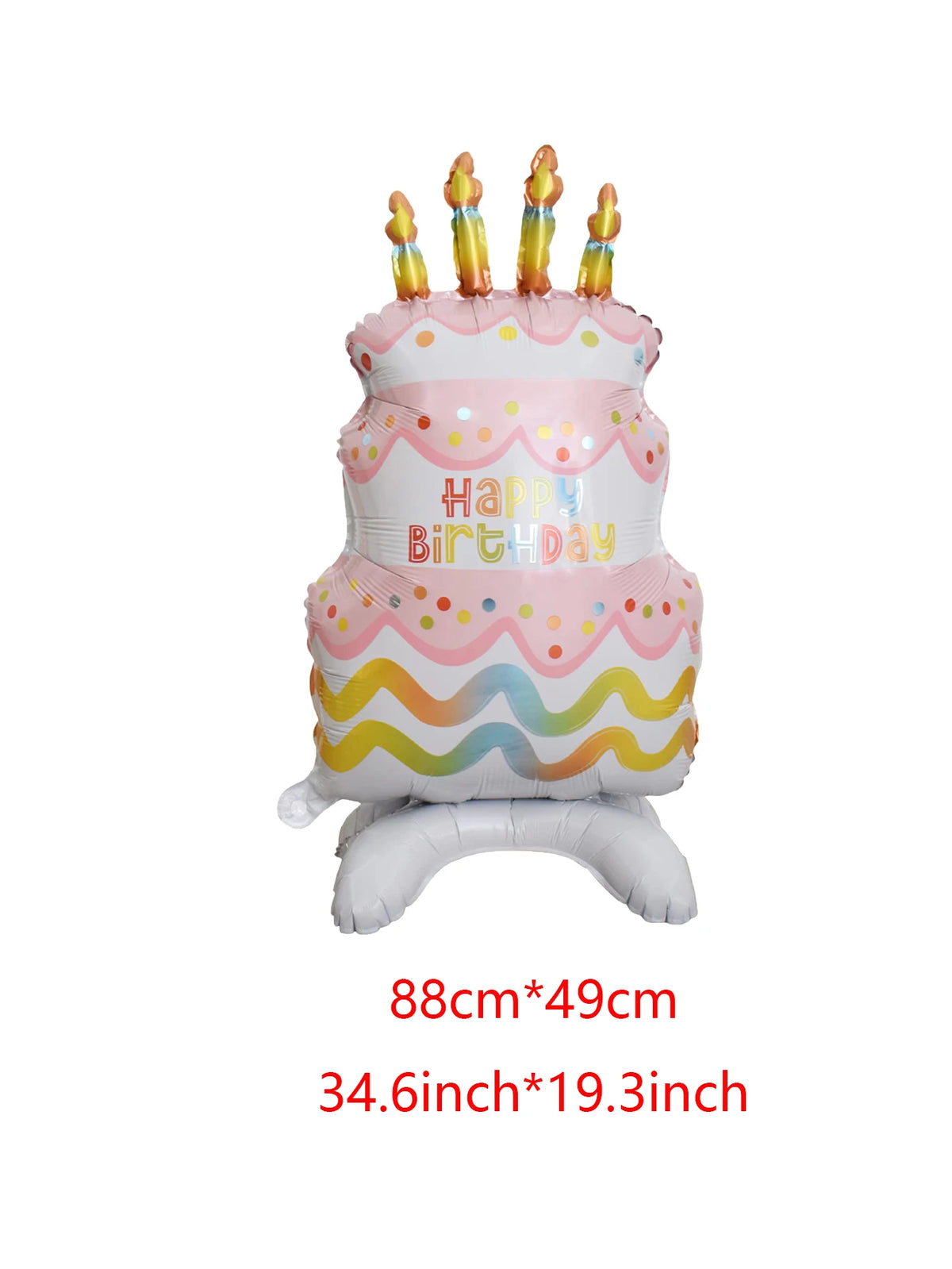 Pink Bowknot Number Foil Balloons – 40-Inch Party Decoration Set