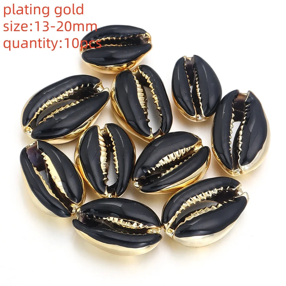 Natural Sea Snail Shell Beads for DIY Jewelry Making