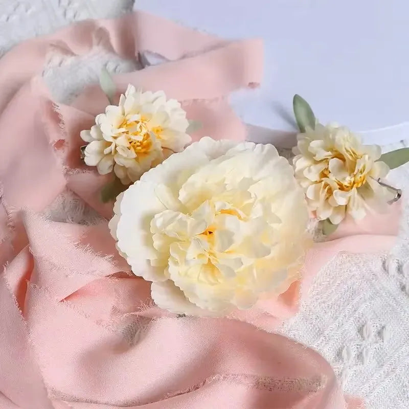 Mixed Silk Rose Artificial Flowers for Home & Wedding Decor