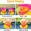 A collection of rubber duck dashboard decorations featuring various styles including funny, craft, cool duck, and different s