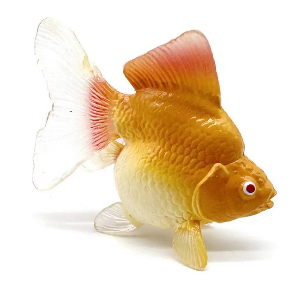 Realistic Goldfish Aquarium Decor Figurine