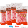 Pack of four 400g Rose Hard Wax Beans for body hair removal