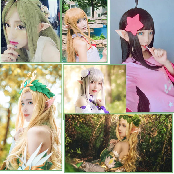 Latex Elf Ears for Cosplay, Fairy Costumes & Halloween