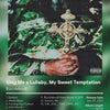 Album cover art for Sing Me a Lullaby My Sweet Temptation featuring a man with a beard and a cross motif.