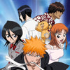 Anime Bleach Wandkunst Leinendruck mit Charakteren in dynamischen Posen