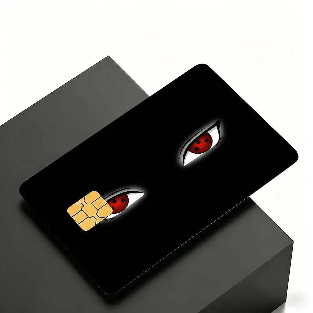 Anime Itachi Uchiha Card Skin Stickers (Set of 4)