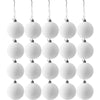 Velvet Christmas Ornaments with Flocked Finish