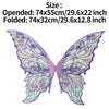 Gradient Fairy Wings with Elastic Shoulder Straps