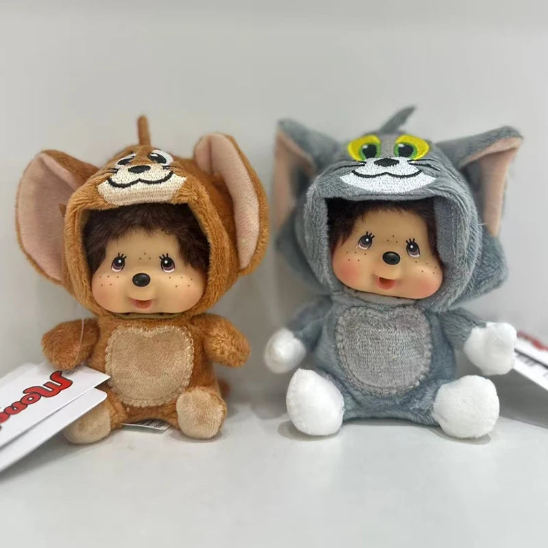 Monchhichi Plush Keychain Bag Charm