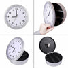 Hidden Compartment Wall Clock Safe