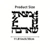 Arabic calligraphy product size measurement showing 11.81 inches or 30 cm