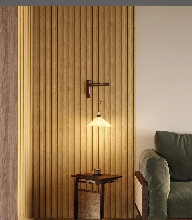 Wood Grain Peel and Stick Wall Sticker