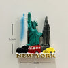 3D Resin Fridge Magnets – Iconic American Landmarks