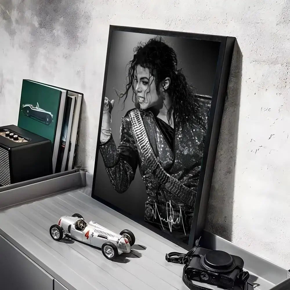 Michael Jackson Iconic Poster Wall Decal – HD Self-Adhesive Art