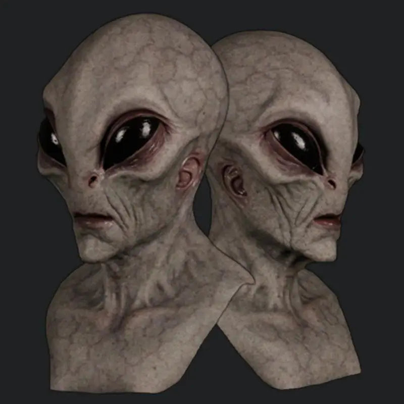 UFO Alien Latex Mask for Halloween Cosplay