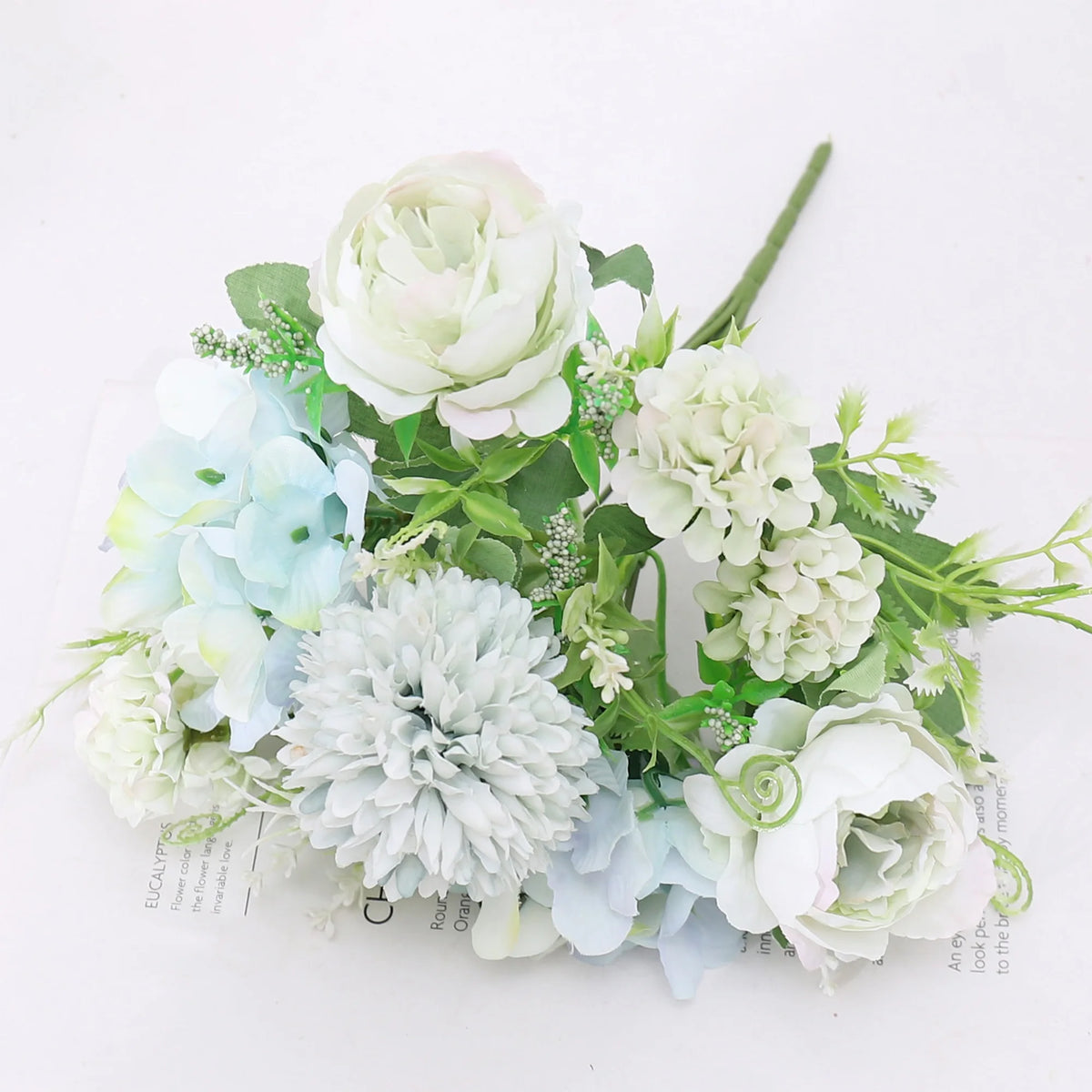 Realistic Silk Peony Artificial Flowers for Weddings & Home Décor