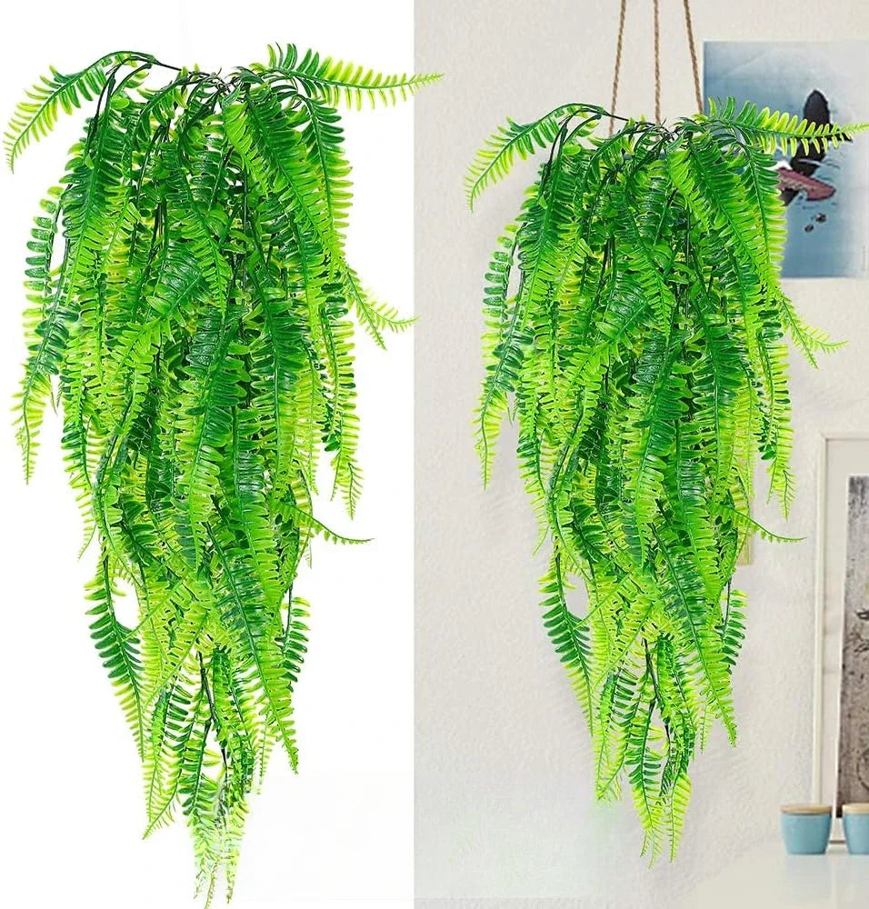Artificial Fern Hanging Vines for Home Decor