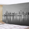 New York City Night View Tapestry Wall Hanging