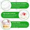 Clear PET Dessert Cups with Lids (50-Pack)