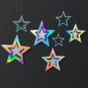 Gold Twinkle Star Paper Garlands