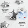 Star-Shaped Magnetic Photo Clips for Fridge and Notice Boards