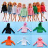 1/6 Scale Doll Hoodie Sweatshirt – Candy Color Fashion Top