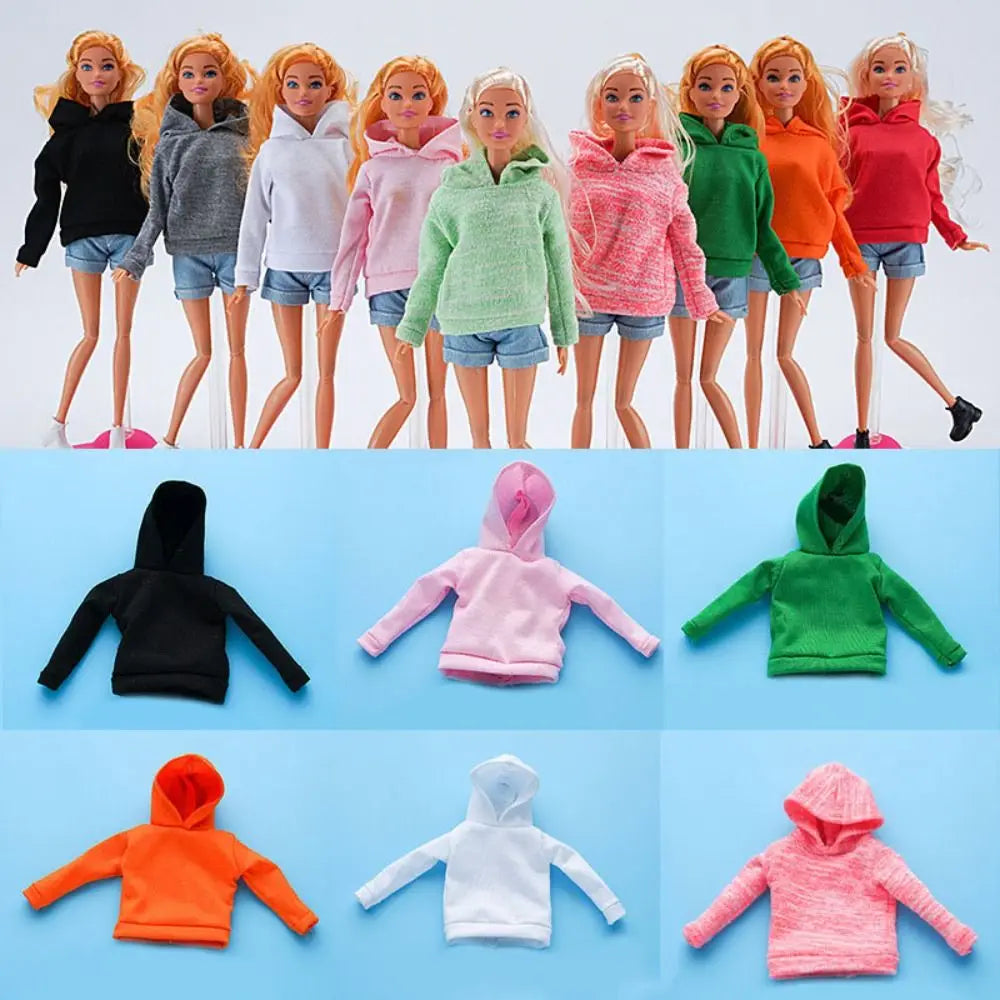 1/6 Scale Doll Hoodie Sweatshirt – Candy Color Fashion Top