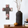 Rustic Wooden Cross Wall Decor for Home & Prayer Room