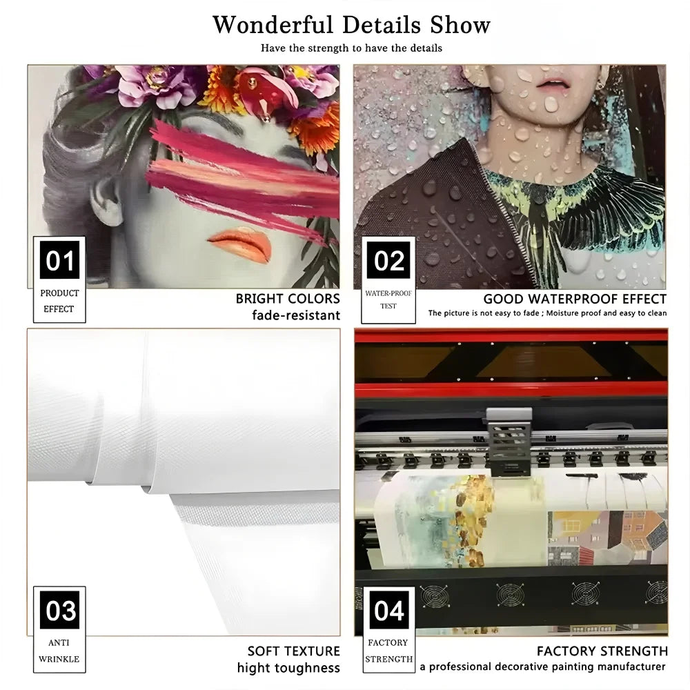 Produktdarstellung mit schönen Details, leuchtenden Farben, wasserdämmerndem Effekt, weicher Textur und Fabrikqualität