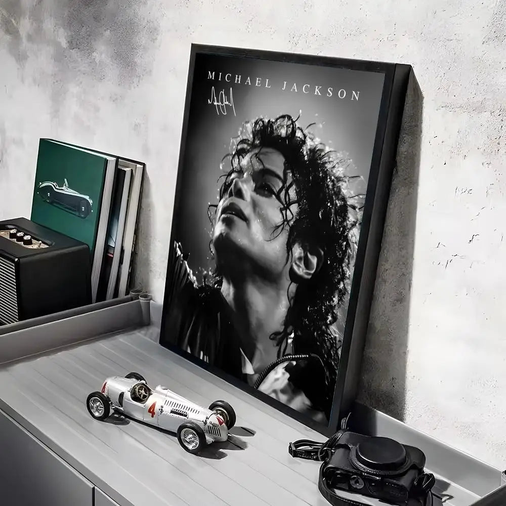 Michael Jackson Iconic Poster Wall Decal – HD Self-Adhesive Art