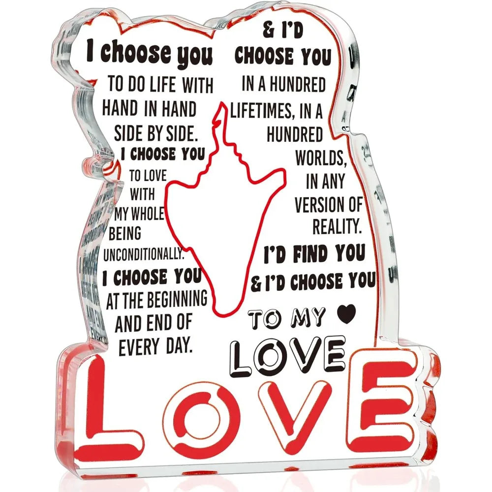 Personalized Romantic Couple Gift for Weddings & Anniversaries