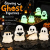 Glow-in-the-Dark Mini Ghost Figurine for Halloween Décor