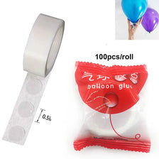 Roll of balloon glue with a stand for weddings and parties