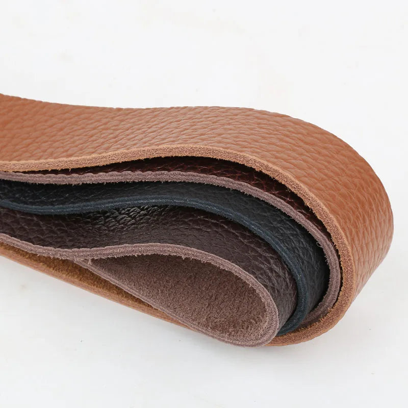 Handcrafted Cowhide Shoulder Bag with Leather Strap
