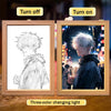 Anime Satoru Gojo LED Lighted Photo Frame with Three Color Modes