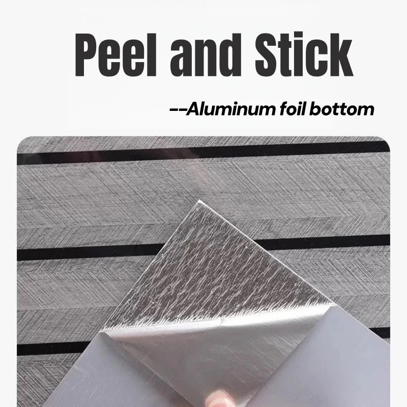 Wood Grain Peel and Stick Wall Sticker