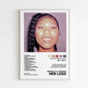 Canvas art poster featuring Drake's Her Loss album cover for hip hop wall decor