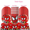 Superhero Birthday Party Tableware and Decoration Kit