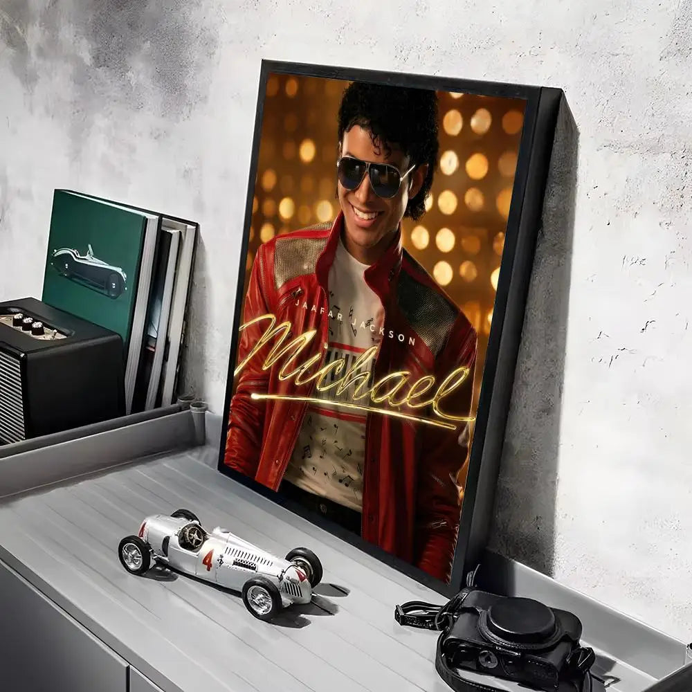 Michael Jackson Iconic Poster Wall Decal – HD Self-Adhesive Art