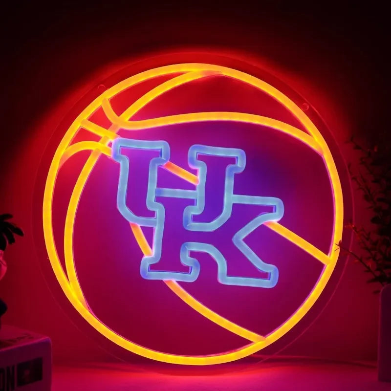 Football Neon Sign LED Wall Light for Fan Rooms and Bars