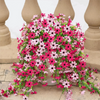 Multicolor Violet Artificial Flower Vine for Home Decor