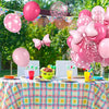 Pink Bow Foil Balloons for Party Decorations (30 Pack)