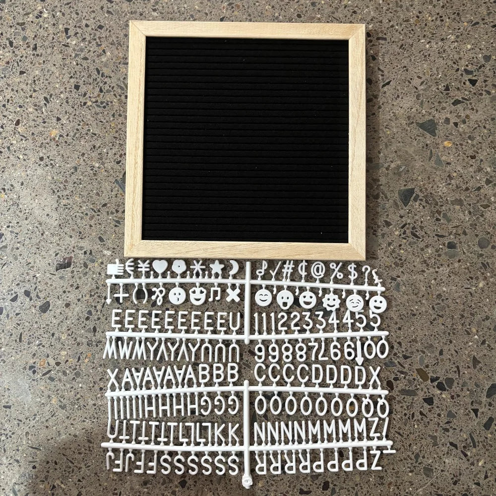 Wooden Message Board for Custom Decor
