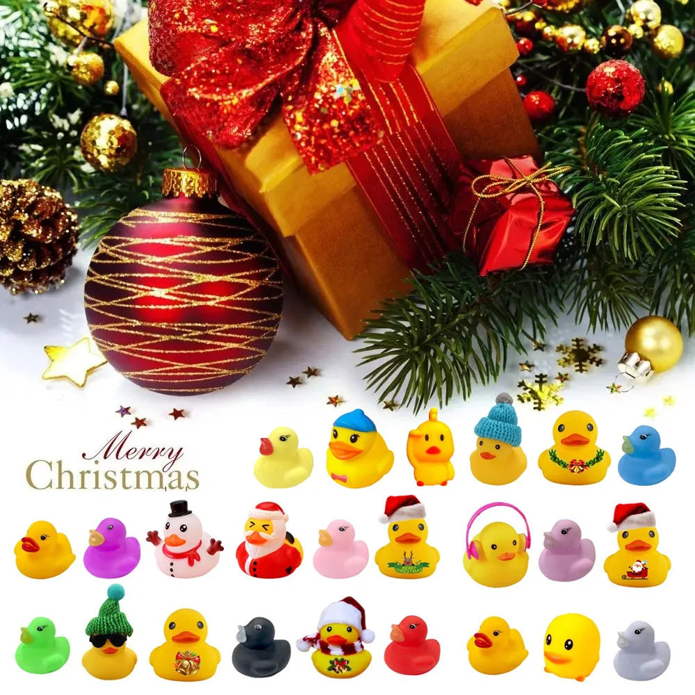 24-Day Christmas Rubber Duck Advent Calendar