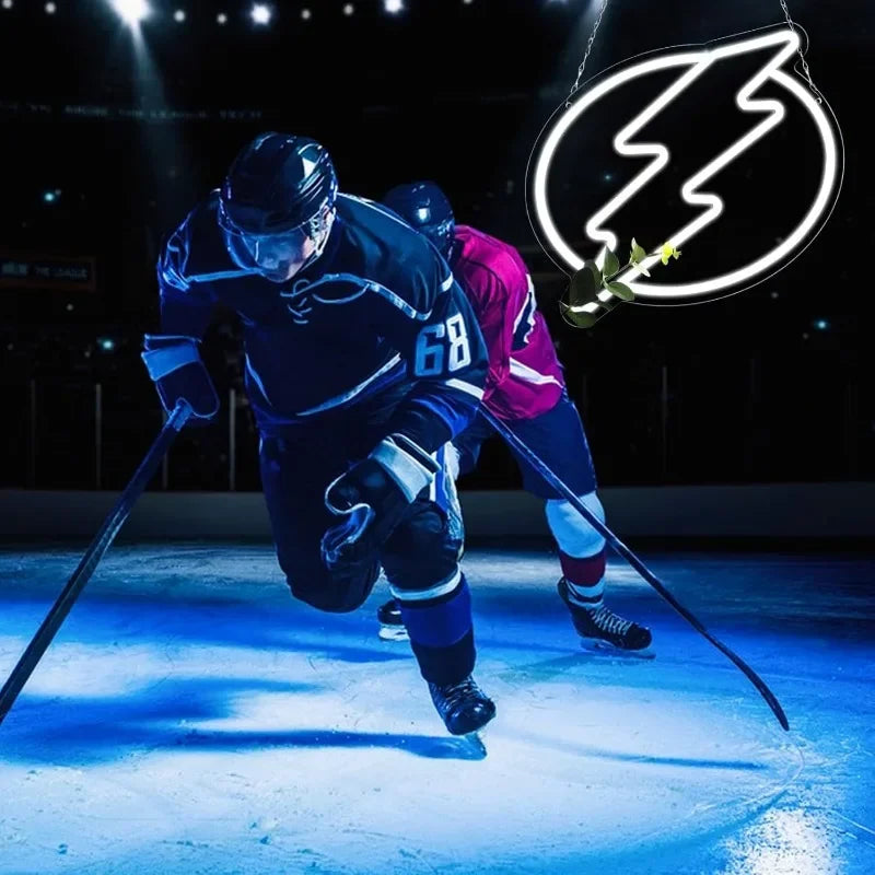 Football Neon Sign LED Wall Light for Fan Rooms and Bars